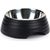 Beeztees Rimpu - Hondenvoerbak - Melamine - Zwart - 17,5 cm | Water- voederbakken en drinkflessen