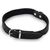 Beeztees - Halsband Hond - Leer - Zwart - 35,5-41,5 cm x 18 mm | Halsbanden