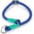 Beeztees Nikra - Halsband Hond - Blauw - 45 cm x 10 mm | Halsbanden