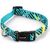 Beeztees Memphis - Halsband Hond - Nylon - Licht Blauw - 35-50cmx20mm | Halsbanden