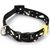 Beeztees Thunder - Halsband Hond - Nylon - Zwart - 20-30cmx10mm | Halsbanden