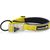 Beeztees Safety Gear Parinca Premium - Hondenhalsband - LED - Nylon - Geel - 30-35 cm x 20 mm | Halsbanden