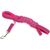 Lange lijn hond - 14mm x 3m - Roze | Hondenriemen