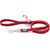 Hondenriem - 14mm x 1,2m - Met Handvat - Rood | Hondenriemen