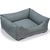 Beeztees Ligbed Sofixa - Hondenmand - Grijs - 65x60x20 cm | Hondenmanden