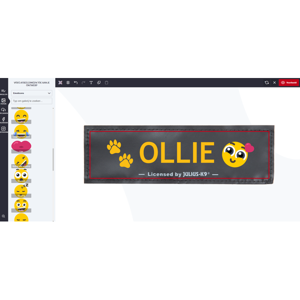 Het ontwerpen van je eigen naam labels