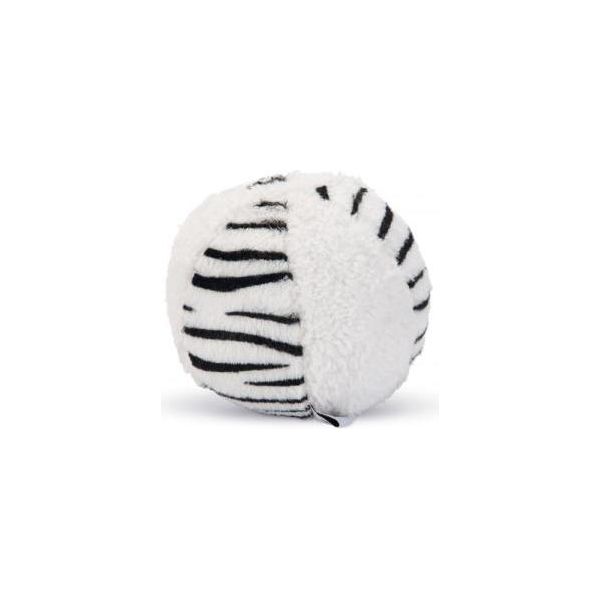 Beeztees Beasty Bal - Hondenspeelgoed - Wit/Zwart- 11x11x11 cm | Ballen