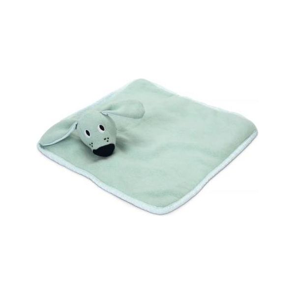 Beeztees Puppy Wuggie - Hondenspeelgoed - Green - 31x31x6,5 cm | Puppy speelgoed