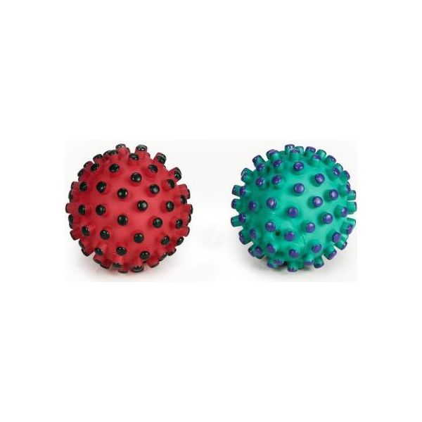 Beeztees Stekelbal - Hondenspeelgoed - Vinyl - Groot - 13 cm | Ballen