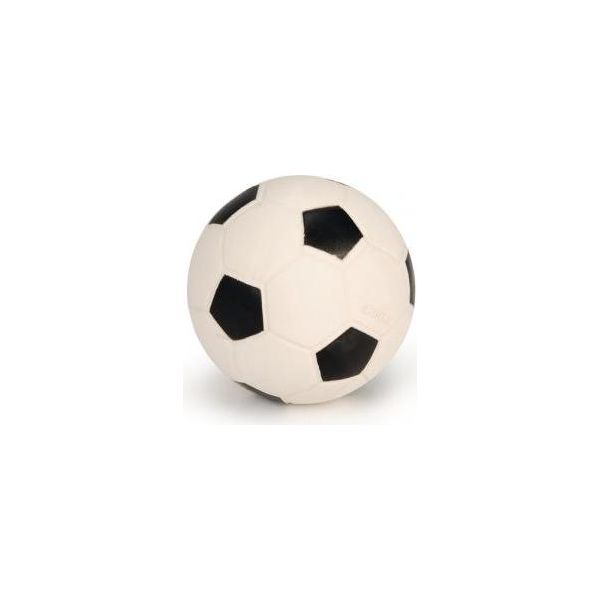 Beeztees Voetbal - Hondenspeelgoed - Zwart/Wit - 10 cm | Ballen