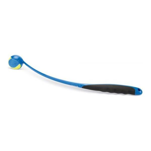 Beeztees Fetch Tennis Ball Launcher - Hondenspeelgoed - Blauw - 62 cm | Ballenwerpers