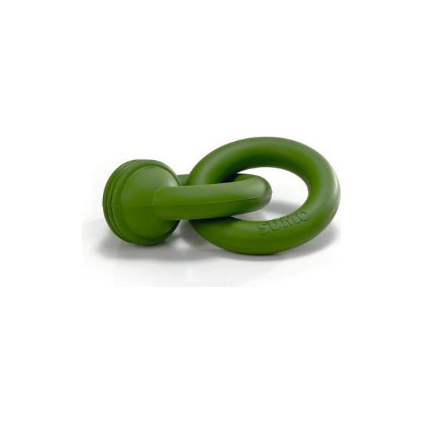 Beeztees Sumo Team - Hondenspeelgoed - Groen - 25x15x7,5 cm | Kauwspeelgoed