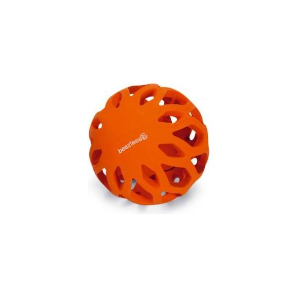Beeztees Play Ball Koko - Hondenspeelgoed - Oranje - 11 cm | Ballen