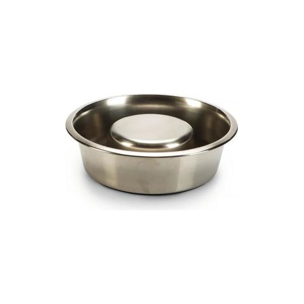 Beeztees anti schrokbak voor standaard - Hondenvoerbak - RVS - 20 cm | Water- voederbakken en drinkflessen