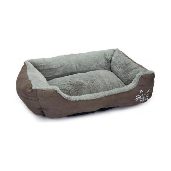 Beeztees Baboo - Kattenmand - Grijs - 48x37x18 cm | Manden