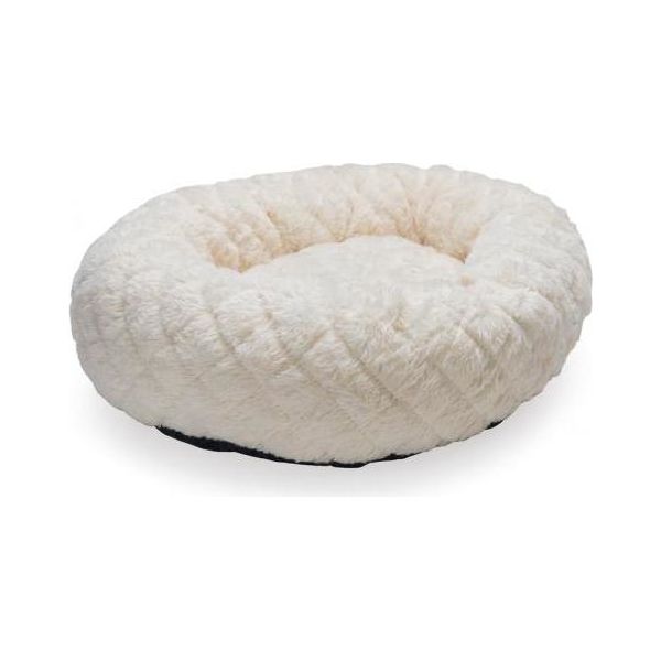 Beeztees Levisa - Kattenmand - Pluche - Beige - 43x43x13 cm | Manden