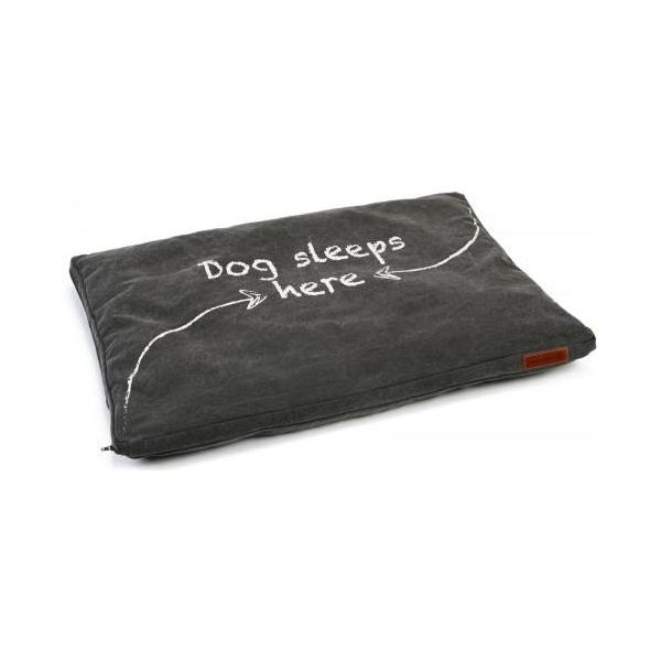 Beeztees Dorino - Hondenkussen - Antraciet - 94x64x4 cm | Kussens