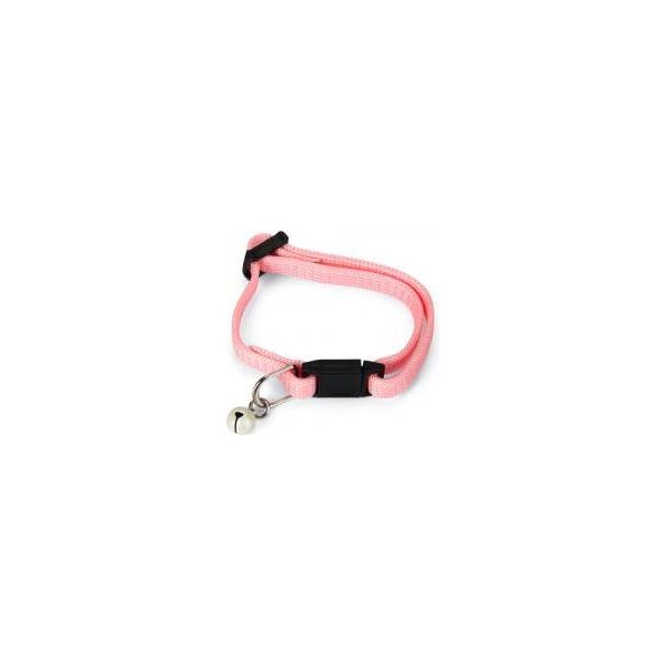 Beeztees - Kittenhalsband - Nylon - Roze - 23x0,8x0,2 cm | Halsbanden