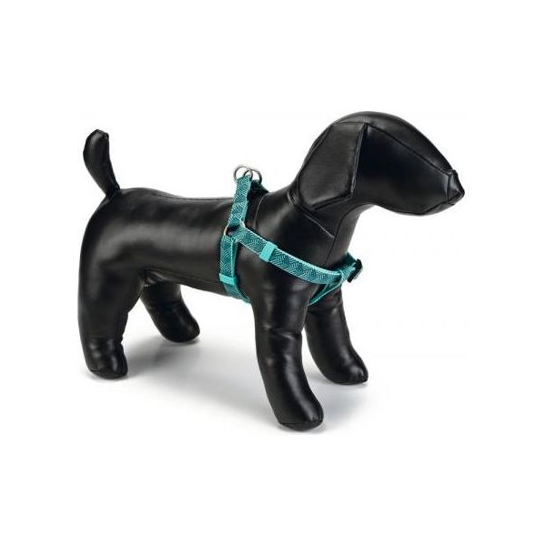 Beeztees Geo - Hondentuig - Donkergroen - 26-40 cm | Overige tuigen