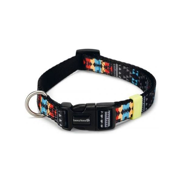 Vanity Kunstleder Halsband Für Hunde – Verstellbar 35-50 Cm, 20 Mm Breit, Rot, Mit Gravurplatz