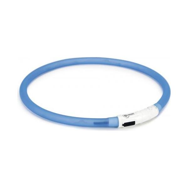 Beeztees Safety Gear Dogini - Halsband Hond - Blauw - 70 cm | Veiligheid