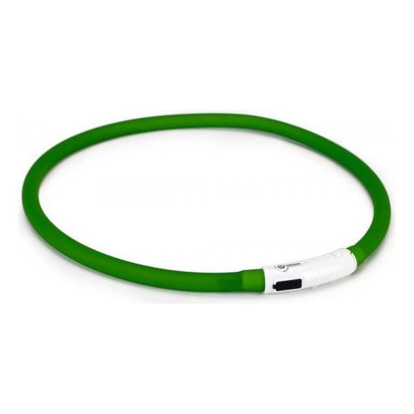 Beeztees Safety Gear Dogini - Halsband Hond - Groen - 70 cm | Veiligheid