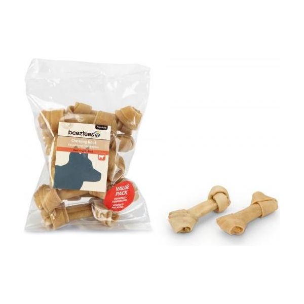 Beeztees Thai Kauwknoop - Hondensnack - Voordeel - 10 Stuks - 11,5 cm - 32/40 gram | Snacks