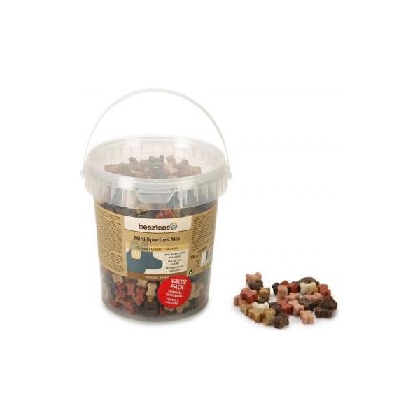 Beeztees Mini Sporties Mix - Hondensnack - Voordeel - 500 gram | Snacks