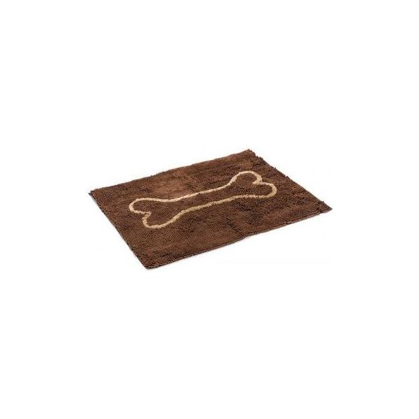 Dirty Dog Droogloopmat - Hond - Bruin - 90x66 cm | Hondenmanden