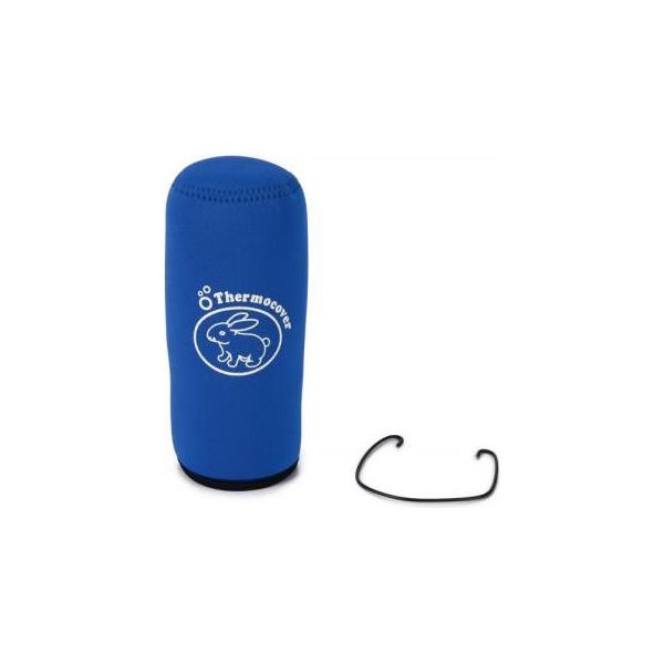 Beeztees Thermocover Voor Drinkfles 600 - Blauw - 21 cm | Water- voederbakken en drinkflessen
