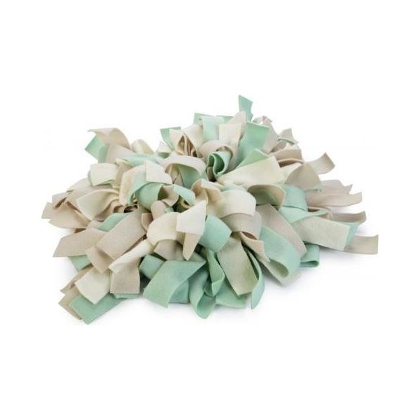 Beeztees Snuffelmat Wispy - Rodent - Joggingstof - Multi Kleuren - 22x22 | SPEELGOED