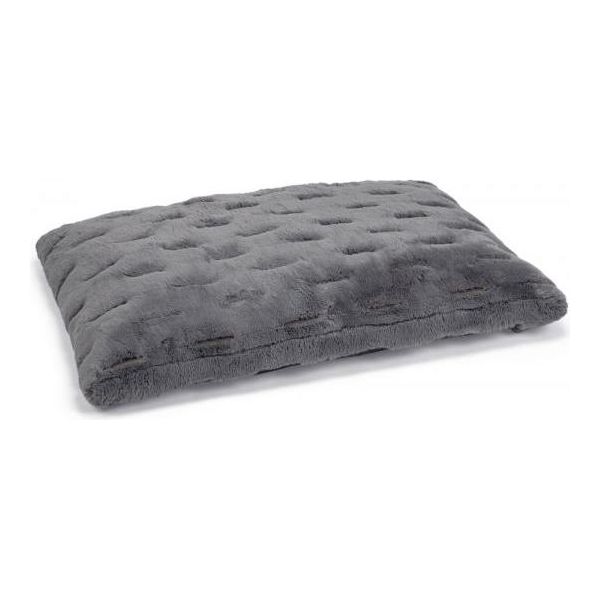 Designed by Lotte Xanti - Hondenkussen - Pluche - Grijs - 100x68x5 | Kussens