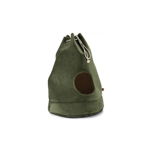 Designed by Lotte Vilar - Kattenhuis - Groen - 45x45x60 cm | KATTENHUISJES