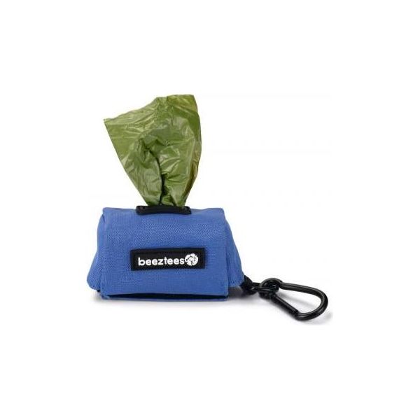 Beeztees Poepzakhouder Limpa - Hond - Blauw - Incl. Poepzakjes | Poepzakjes en houders