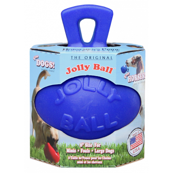 Jolly Ball 20Cm Blauw Paard En Hond | Spelen en belonen