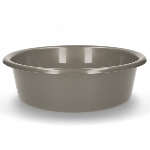 Voerbak 6 L Grijs (Paard,Kalf, Schaap) | Stal en weide