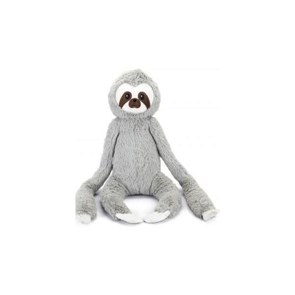 Beeztees Luiaard Mees - Hondenspeelgoed - Pluche - Grijs - XL - 80x30x16 cm | Knuffels