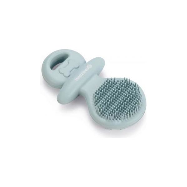 Beeztees Puppy Dental Fopspeen - Hondenspeelgoed - Rubber - Groen - 9,5x5,5x2cm | Puppy speelgoed