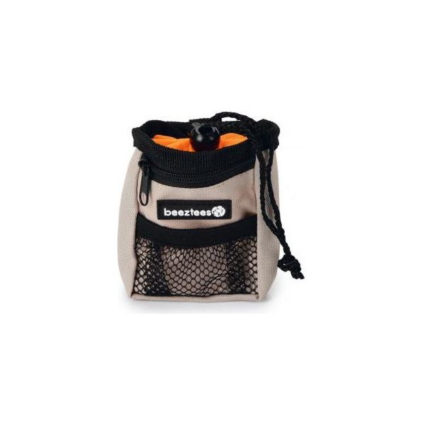 Beeztees Poepzak+beloningstasje Ordena - Hond - Grijs - 8x4x10cm - Incl. Poepzakjes | Overige verzorging