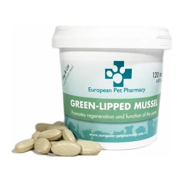 European Pet Pharmacy Groenlipmossel 120 tabl | Gewrichten