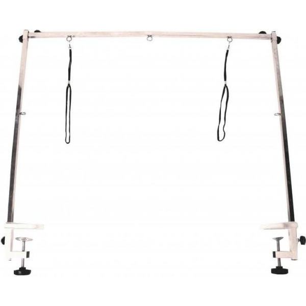 Dubbele tafelbeugel, minimaal 1 mtr blad | Trimtafels en toebehoren