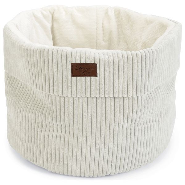 Designed by Lotte Ribbed - Kattenmand - Licht Grijs - 50x50x35 cm | Manden