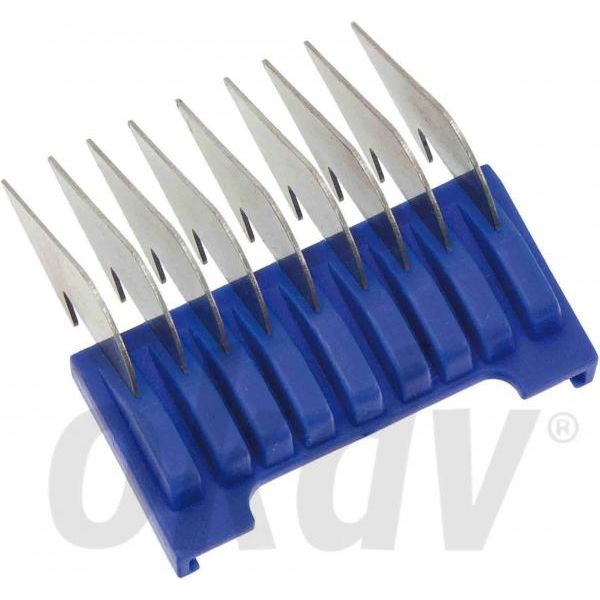 Opzetkam 1854 metaal, blauw 10mm | Vacht