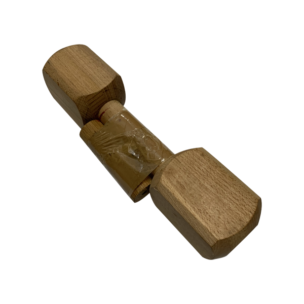 Apporteerblok 2000gr hard hout, vierkant | Apporteerblokken