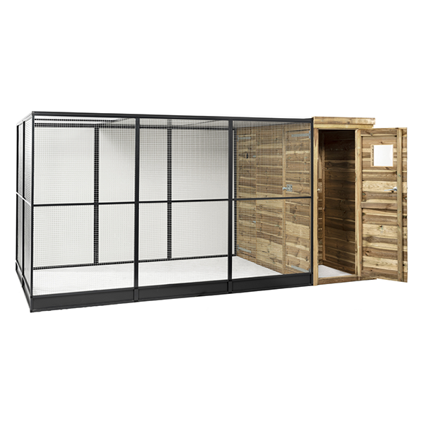 Voliére R10 Rechts | VOLIÈRES