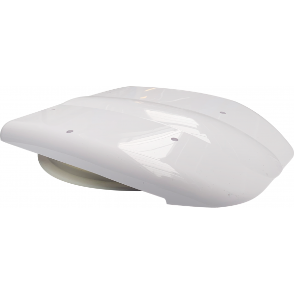 ELEKTRISCHE DAKVENTILATOR, LE MANS 12 / 24 VOLT WIT | Dakventilaties