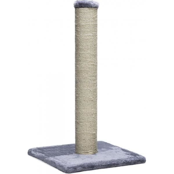 Beeztees Gina - Krabpaal - Grijs - 34x34x60 cm | KRABPALEN