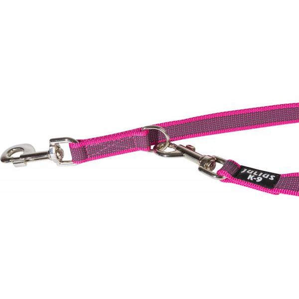 Hondenriem - Verstelbaar 20mm x 2,2m - Roze | Hondenriemen