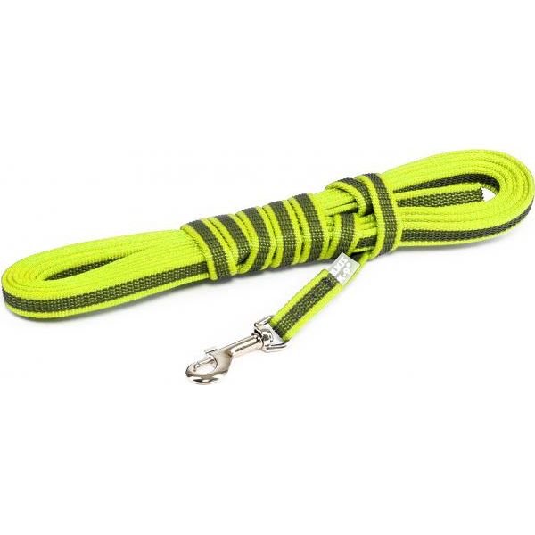 Lange lijn hond - 14mm x 5m - Neon | Hondenriemen