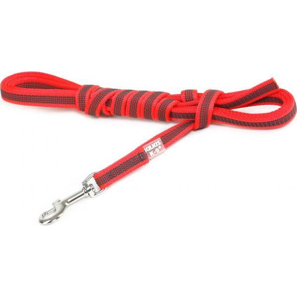 Lange lijn hond - 14mm x 3m - Rood | Hondenriemen